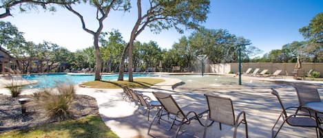 Shared Pool with kids area