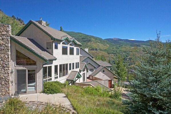 Exterior of the home