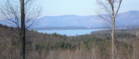 A spectacular view from The Lone Tree Lodge