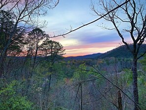 View from the property in spring time