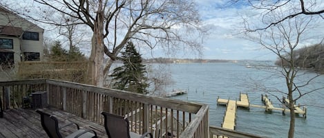 VIEW OF SEVERN RIVER FROM DECK