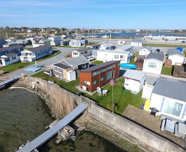 Waterfront on Potter Salt Pond steps from East Matunuck State Beach!