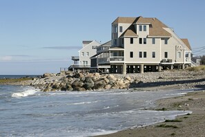 From the beach