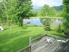 view from the master bedroom