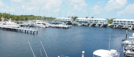 Western marina view from townhouse