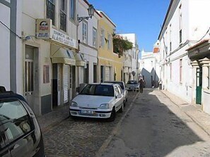 View down the street