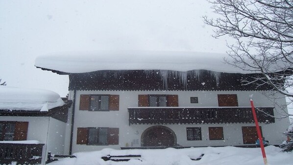 Our flat is the 1st floor Windows over the front door and to the left