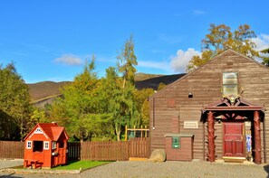 Cabin and playhouse