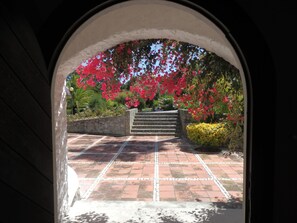 View from the front door.