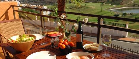 Lunch on the terrace