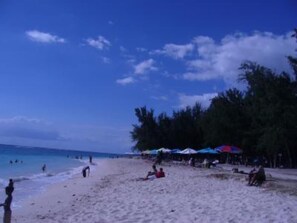 Blick auf den Strand