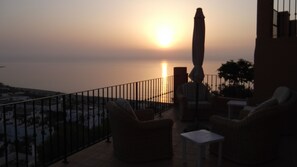 The veranda at dawn