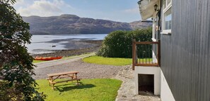 Front, with beautiful views of Loch Sunart