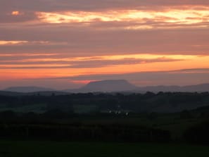 sunset over Donegal