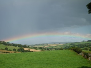 view from cottage