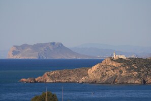 View from the terrace to Puerto de Mazzaron