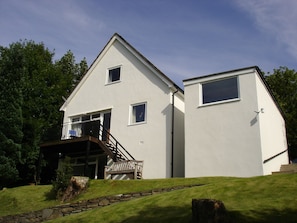 Front of the house and garden