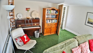 Living Room with piano…