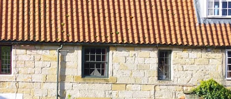 The cottage from the road