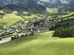 ski lift view