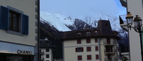 View of the street of Docteur Paccard