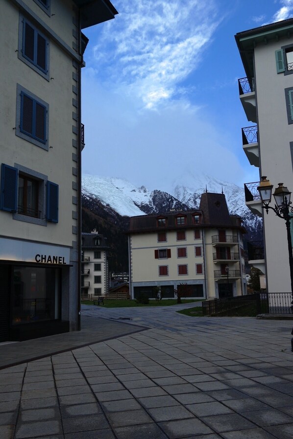 View of the street of Docteur Paccard