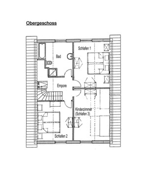 Villa JoKlaDa
Obergeschoss Grundriss