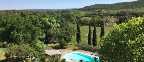 Vue sur la guarrigue