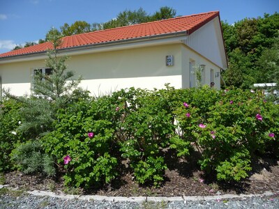 familienfreundliche, komfortable Unterkunft, 2 Terrassen, 200 m zum Strand