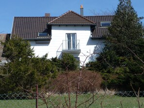 Western front of the house