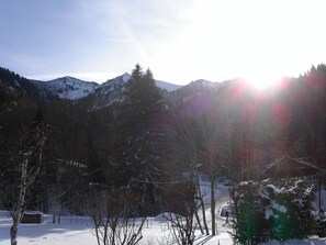 vue depuis la terrasse