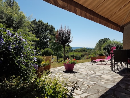 vue de la terrasse