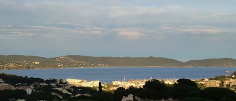 vue sur le golfe de Cavalaire