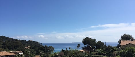 vue mer de la terrasse