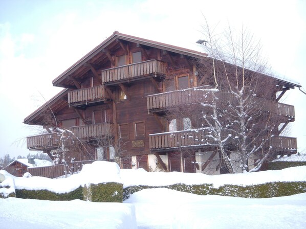 Le Chalet en hiver