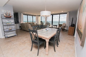 Dining Room with a Ocean View