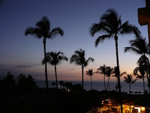 Enjoy a cocktail and the inspirational sunset on the lanai.