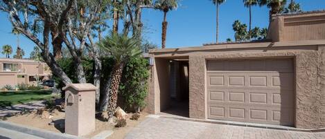 Owl Lane Front Entrance and Garage
