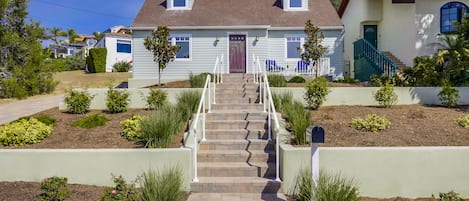 Front walkway to Village Life.