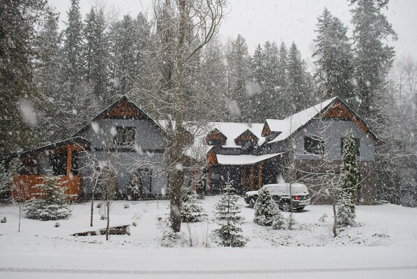 House from the front