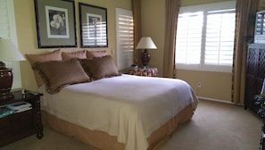 Master Suite. King Chiropractic bed.