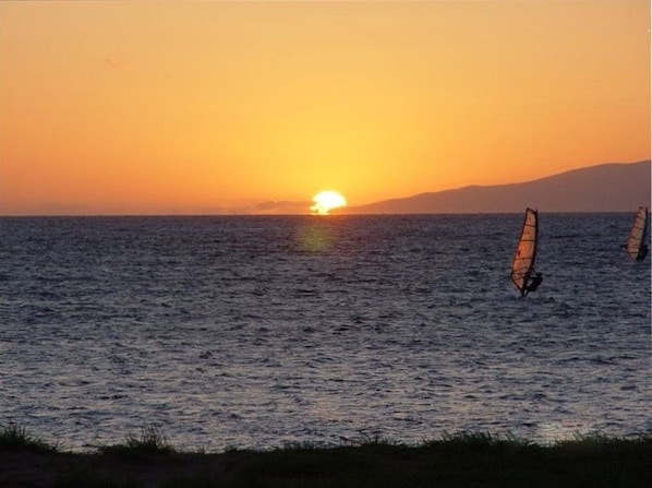 Zoomed Sunset view from the Lani