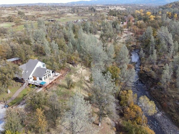 Your Lassen/Burney retreat home on serene creek and 20 secluded acres