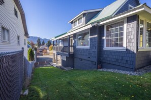 Three story home, 3 Bedroom, 2 bath, plus Private Studio Suite on lower level.