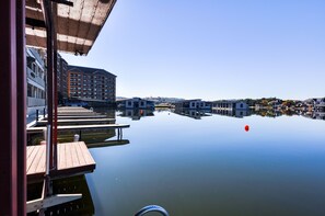 Horseshoe Bay Resort Marina is within view.