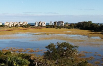 BEAUTIFUL VIEWS OF OCEAN, GOLF COURSE AND SALT WATER MARSH