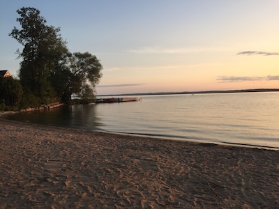 Family-Friendly Cottage on Lake Simcoe with Private Shared Beach Access