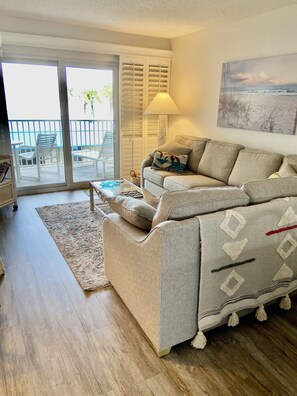 Renovated living room