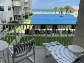 view out to the ocean