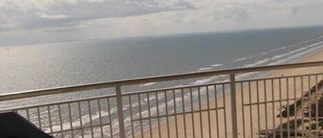 Panoramic view from main balcony. Lg electric BBQ, table for 6 & 2 club chairs
